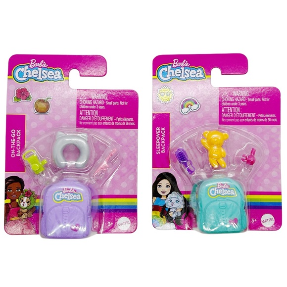 Barbie Chelsea Back To School Accessory Sets - Picture 1 of 3